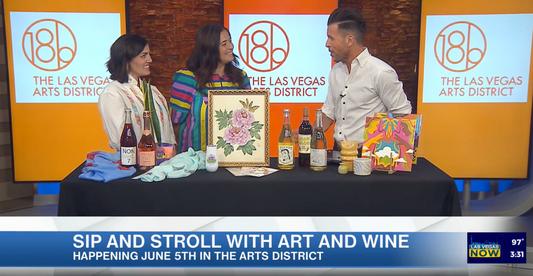 Las Vegas Now: Sip and Stroll with Art and Wine Walk In The Arts District